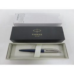 Ручка шариковая Parker Jotter цвет чернил синий цвет корпуса синий (артикул производителя 1953186)