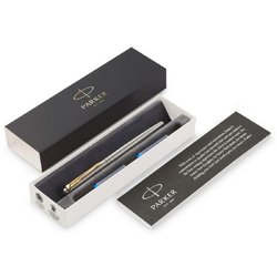 Ручка перьевая Jotter FP Stainless steel CT цвет чернил синий цвет корпуса серебристый (артикул производителя 2030948)