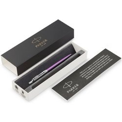 Ручка шариковая Parker Jotter Victoria Violet CT цвет чернил синий цвет корпуса сиреневый (артикул производителя 1953190)