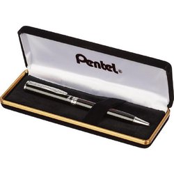 Ручка шариковая автоматическая Pentel Sterling B811-A-A цвет чернил черный цвет корпуса черный