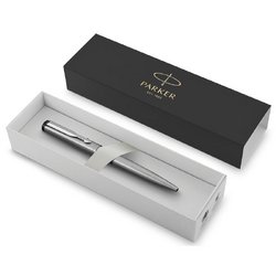 Ручка шариковая Parker Vector Stainless Steel синяя (артикул производителя 2025445)