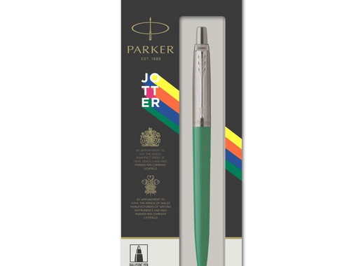 Ручка шариковая Parker Jotter Originals Green синяя (артикул производителя 2076058)