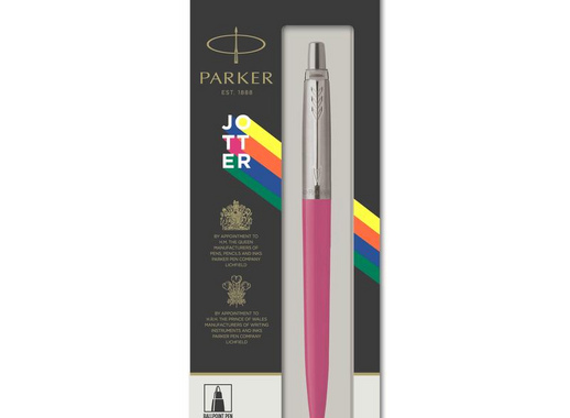 Ручка шариковая Parker Jotter Originals Magenta синяя (артикул производителя 2075996)