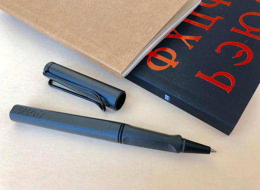 Роллер Lamy 317 Safari Умбра M63 цвет чернил синий цвет корпуса темно-коричневый (артикул производителя 4026749)