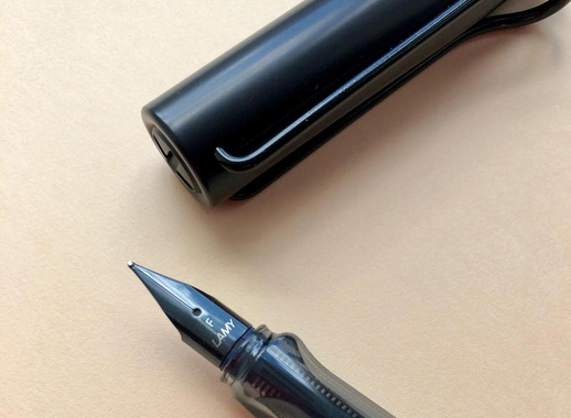 Ручка перьевая Lamy 071 Al-Star цвет чернил синий цвет корпуса черный (артикул производителя 4000525)