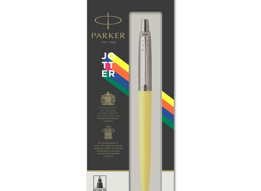 Ручка шариковая Parker Jotter Originals Yellow синяя (артикул производителя 2076056)