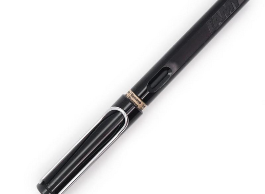 Ручка перьевая Lamy 019 Safari цвет чернил синий цвет корпуса черный (артикул производителя 4000232)