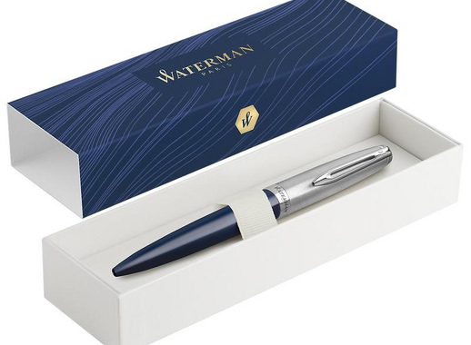 Ручка шариковая Waterman Embleme Blue синяя (артикул производителя 2100403)