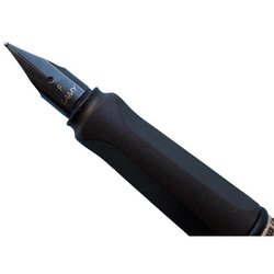 Ручка перьевая Lamy Safari цвет чернил синий цвет корпуса темно-коричневый