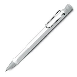 Ручка шариковая  Lamy 219 Safari цвет чернил синий цвет корпуса белый (артикул производителя M16)