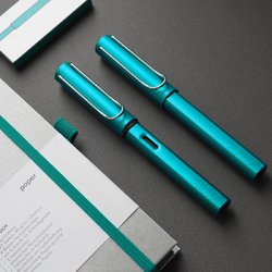 Ручка перьевая Lamy Al-star цвет чернил синий цвет корпуса турмалин (артикул производителя 4034720)