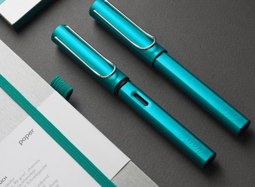 Ручка перьевая Lamy Al-star цвет чернил синий цвет корпуса турмалин (артикул производителя 4034720)