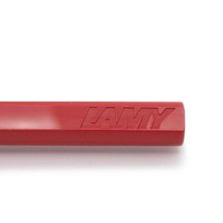 Ручка перьевая Lamy 016 Safari цвет чернил синий цвет корпуса красный (артикул производителя 4000181)