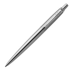 Ручка гелевая Parker Jotter Stainless Steel CT цвет чернил черный цвет корпуса серебристый (артикул производителя 2020646)