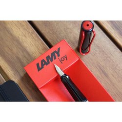 Ручка перьевая Lamy Joy цвет чернил синий цвет корпуса черный (артикул производителя 4000158)