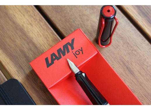 Ручка перьевая Lamy Joy цвет чернил синий цвет корпуса черный (артикул производителя 4000158)