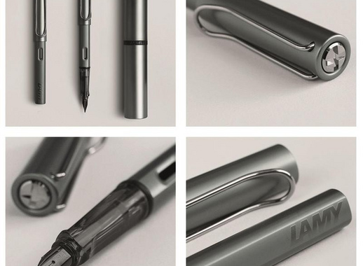 Ручка перьевая Lamy Lx цвет чернил синий цвет корпуса темно-серый (артикул производителя 4031493)