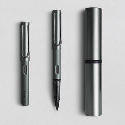 Ручка перьевая Lamy Lx цвет чернил синий цвет корпуса темно-серый (артикул производителя 4031493)