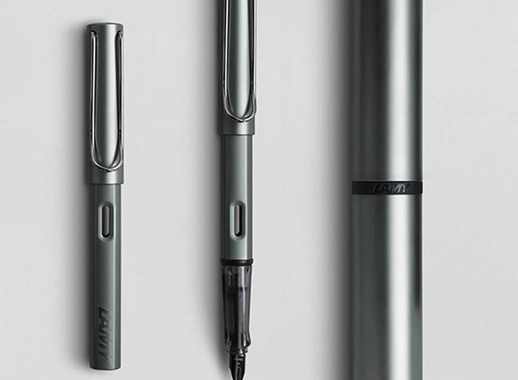 Ручка перьевая Lamy Lx цвет чернил синий цвет корпуса темно-серый (артикул производителя 4031493)