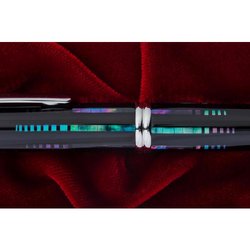 Ручка перьевая Namiki Capless Water surface цвет чернил черный цвет корпуса черный