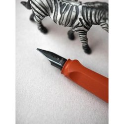 Ручка перьевая Lamy 041 safari M цвет чернил синий цвет корпуса терракотовый (артикул производителя 4035678)