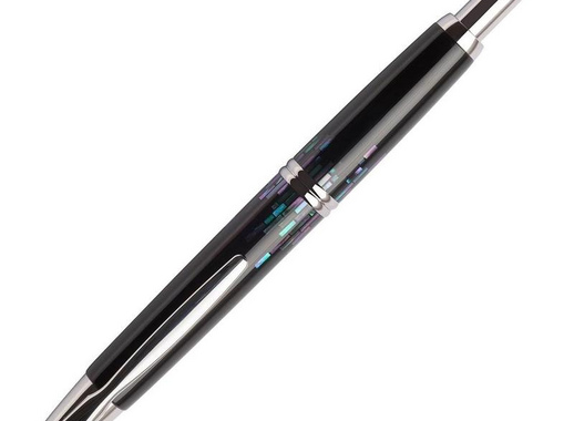 Ручка перьевая Namiki Capless Raden Stripe цвет чернил черный цвет корпуса черный