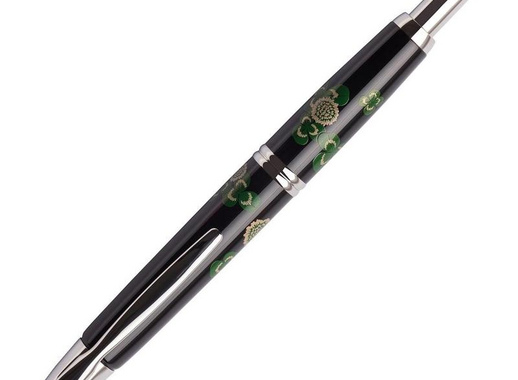 Ручка перьевая Namiki Capless White Clover цвет чернил черный цвет корпуса черный