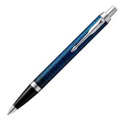 Ручка шариковая Parker  IM Special Edition Blue Origin цвет чернил синий цвет корпуса черный/синий (артикул производителя 2073476)