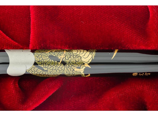 Ручка перьевая Namiki Tradition Dragon and cumulus цвет чернил черный цвет корпуса черный