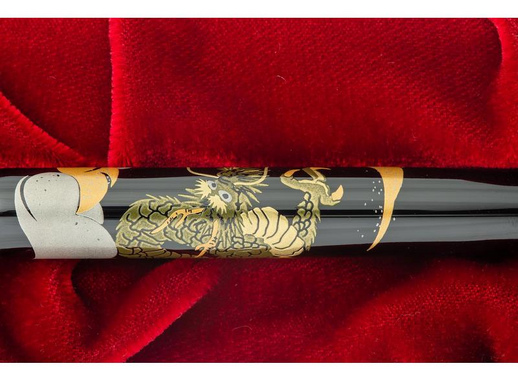 Ручка перьевая Namiki Tradition Dragon and cumulus цвет чернил черный цвет корпуса черный