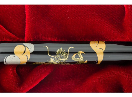 Ручка перьевая Namiki Tradition Dragon and cumulus цвет чернил черный цвет корпуса черный