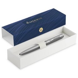 Ручка шариковая Waterman Graduate Chrome синяя (артикул производителя R0038260)