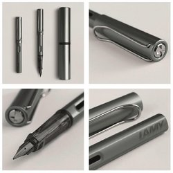 Ручка перьевая Lamy Lx цвет чернил синий цвет корпуса темно-серый (артикул производителя 4031495)