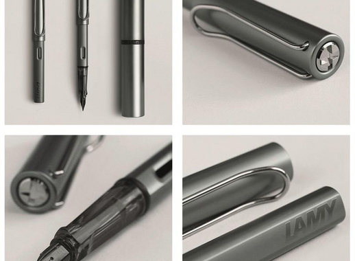 Ручка перьевая Lamy Lx цвет чернил синий цвет корпуса темно-серый (артикул производителя 4031495)