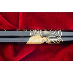 Ручка перьевая Namiki Tradition Crane and turtle цвет чернил черный цвет корпуса черный