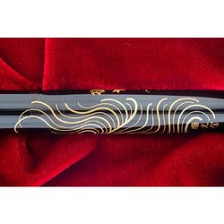 Ручка перьевая Namiki Tradition Crane and turtle цвет чернил черный цвет корпуса черный