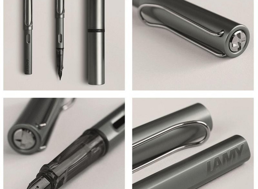 Ручка перьевая Lamy Lx цвет чернил синий цвет корпуса темно-серый (артикул производителя 4031494)