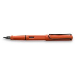 Ручка перьевая Lamy 041 safari EF цвет чернил синий цвет корпуса терракотовый (артикул производителя 4035676)