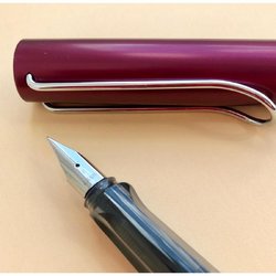 Ручка перьевая Lamy 029 Al-Star цвет чернил синий цвет корпуса бордовый (артикул производителя 4000330)