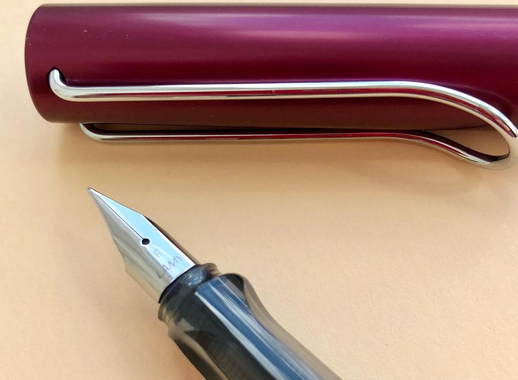 Ручка перьевая Lamy 029 Al-Star цвет чернил синий цвет корпуса бордовый (артикул производителя 4000330)