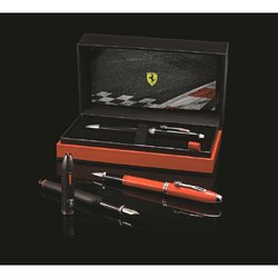 Ручка шариковая Cross Townsend Ferrari Brushed Black цвет чернил черный цвет корпуса черный (артикул производителя FR0042-58)