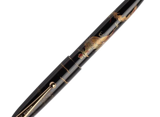 Ручка перьевая Namiki Tradition Chinese Phoenix цвет чернил черный цвет корпуса черный