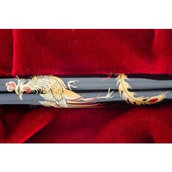 Ручка перьевая Namiki Tradition Chinese Phoenix цвет чернил черный цвет корпуса черный