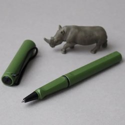 Роллер Lamy 341 safari цвет чернил черный цвет корпуса оливковый (артикул производителя M63Ч 4035675)