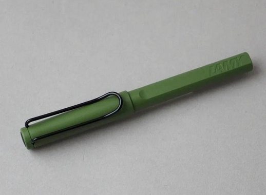 Роллер Lamy 341 safari цвет чернил черный цвет корпуса оливковый (артикул производителя M63Ч 4035675)