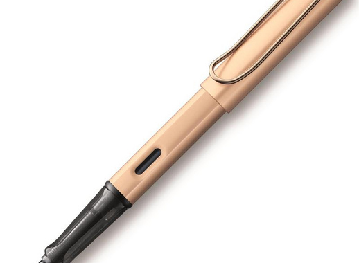 Ручка перьевая Lamy Lx цвет чернил синий цвет корпуса розовое золото (артикул производителя 4031507)