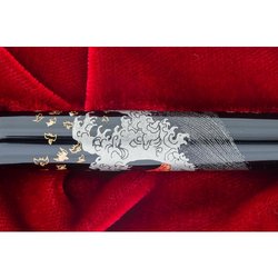 Ручка перьевая Namiki Tradition Mount Fuji and wave цвет чернил черный цвет корпуса черный