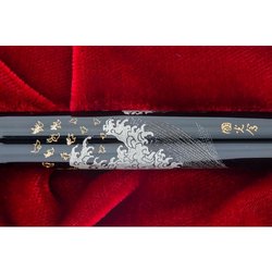 Ручка перьевая Namiki Tradition Mount Fuji and wave цвет чернил черный цвет корпуса черный