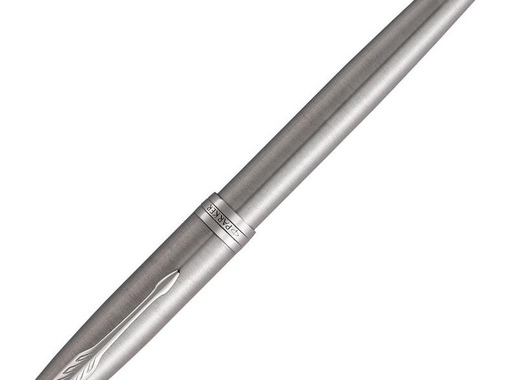 Роллер Parker Sonnet Stainless Steel CT цвет чернил черный цвет корпуса серебристый (артикул производителя 1931511)