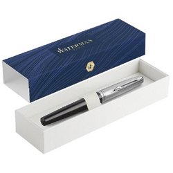 Роллер Waterman Embleme Black черный (артикул производителя 2100378)